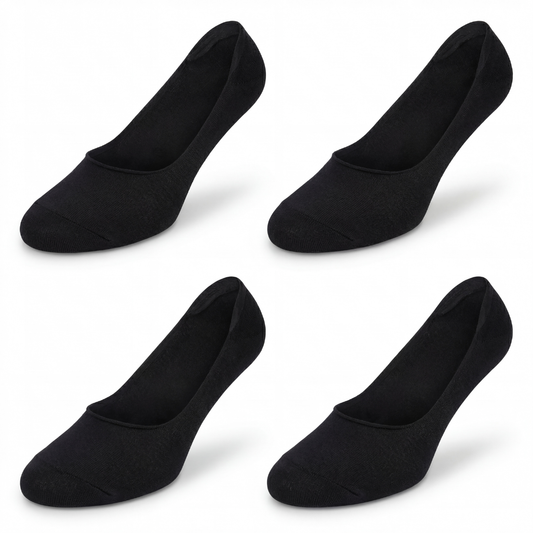 Damen Baumwoll-Footies 2er Pack
