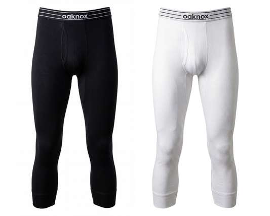 oaknox 3/4 Unterhose 2er Pack S/W