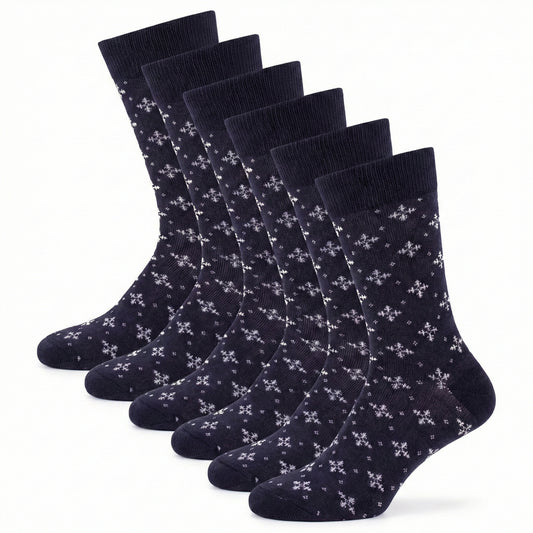 Ugly Christmas Socken "Snowflake" Bio Baumwolle