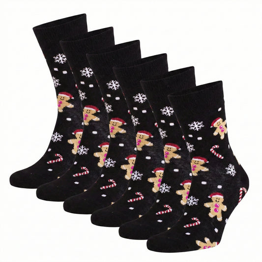 Ugly Christmas Socken "Lebkuchen Mann" Bio Baumwolle