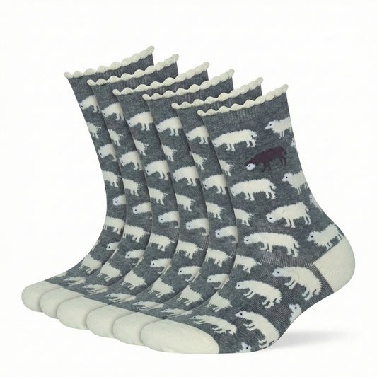 Motivsocken Schafe Bio Baumwolle