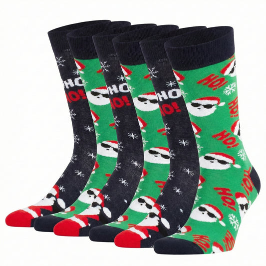 Ugly Christmas Socken "Santa Mix" Bio Baumwolle