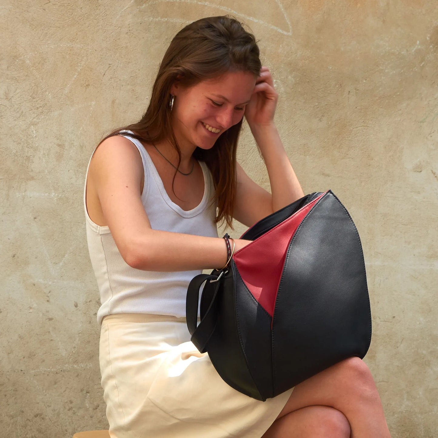 Flora Schultertasche