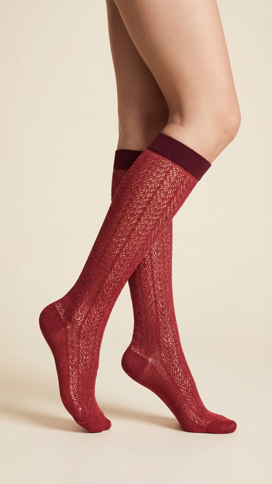 Damen Fashion Kniestrümpfe 8 Farben
