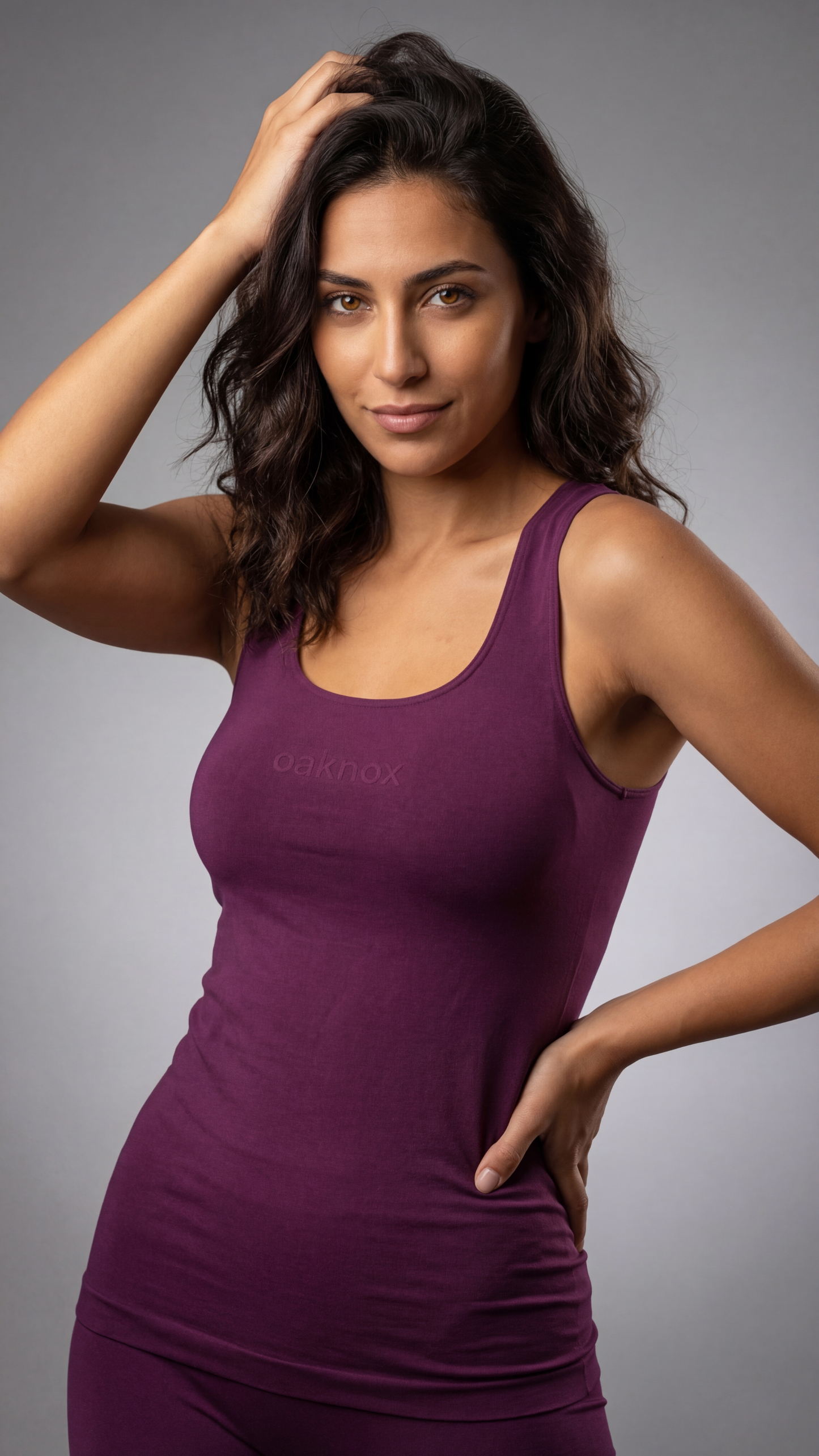 oaknox Damen Trägershirt nahtlos Sensil