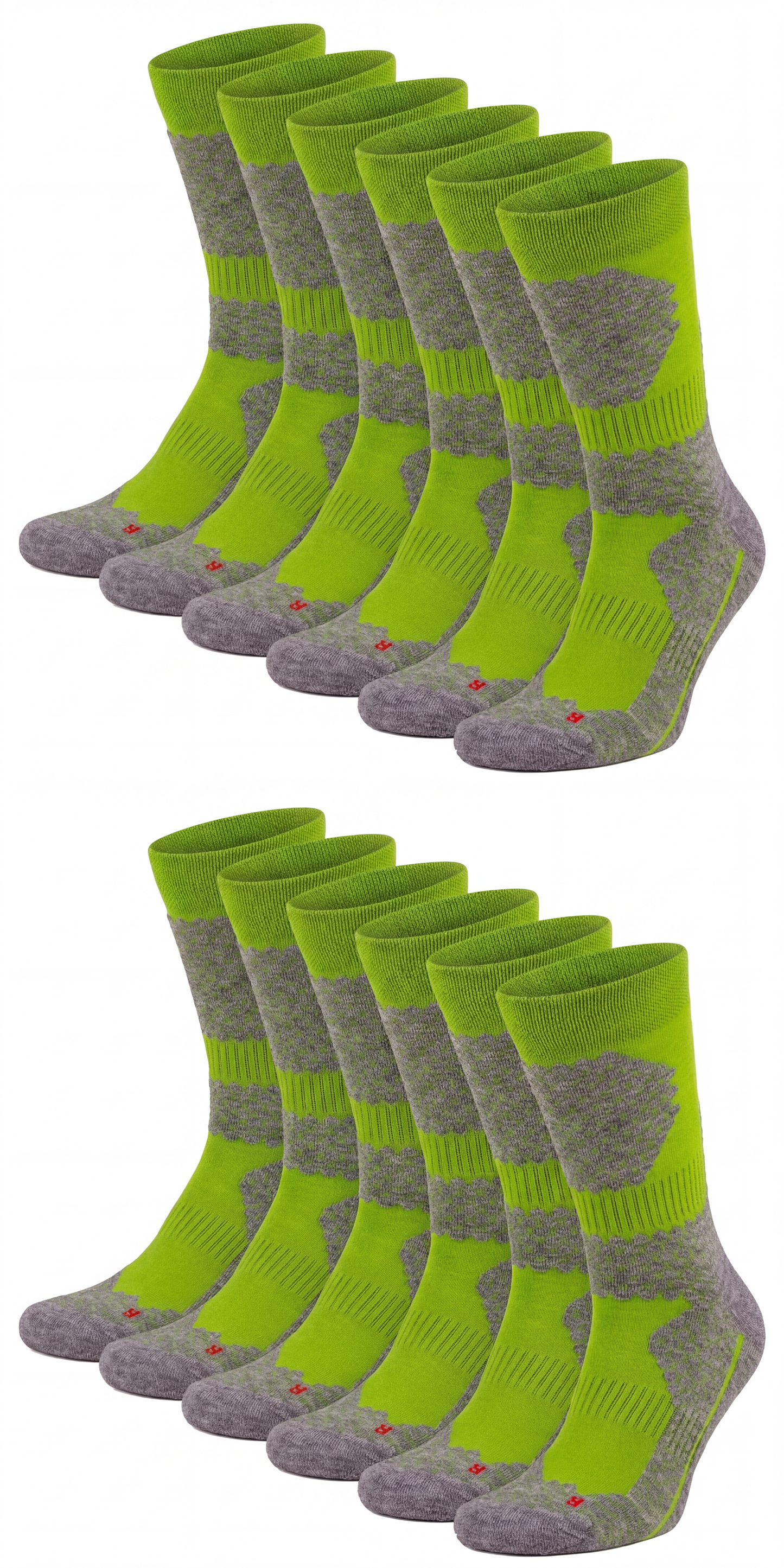 Bunte Trekking Socken All Season lang Merino
