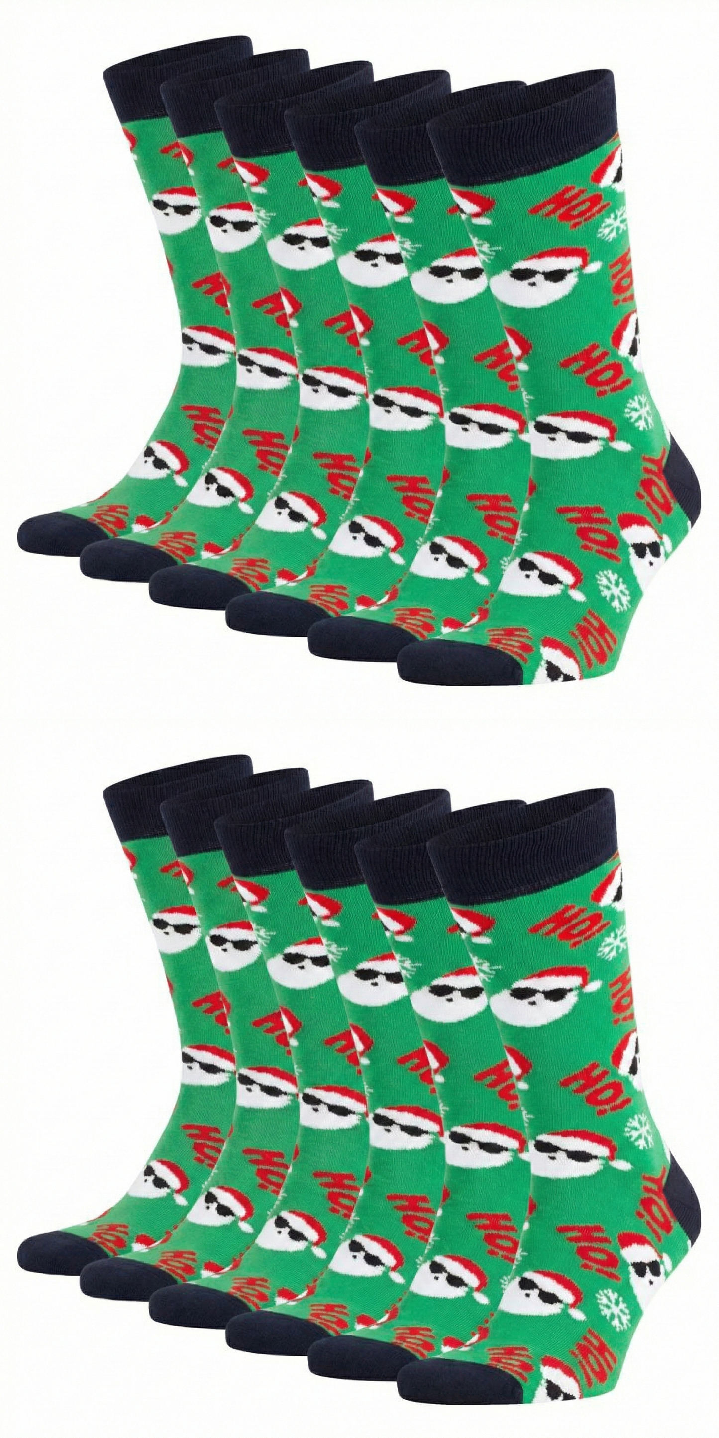 Ugly Christmas Socken "Ho" Bio Baumwolle