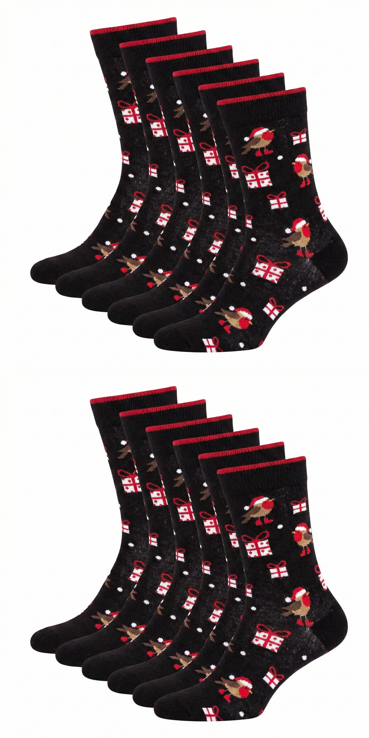 Ugly Christmas Socken "Geschenke" Bio Baumwolle