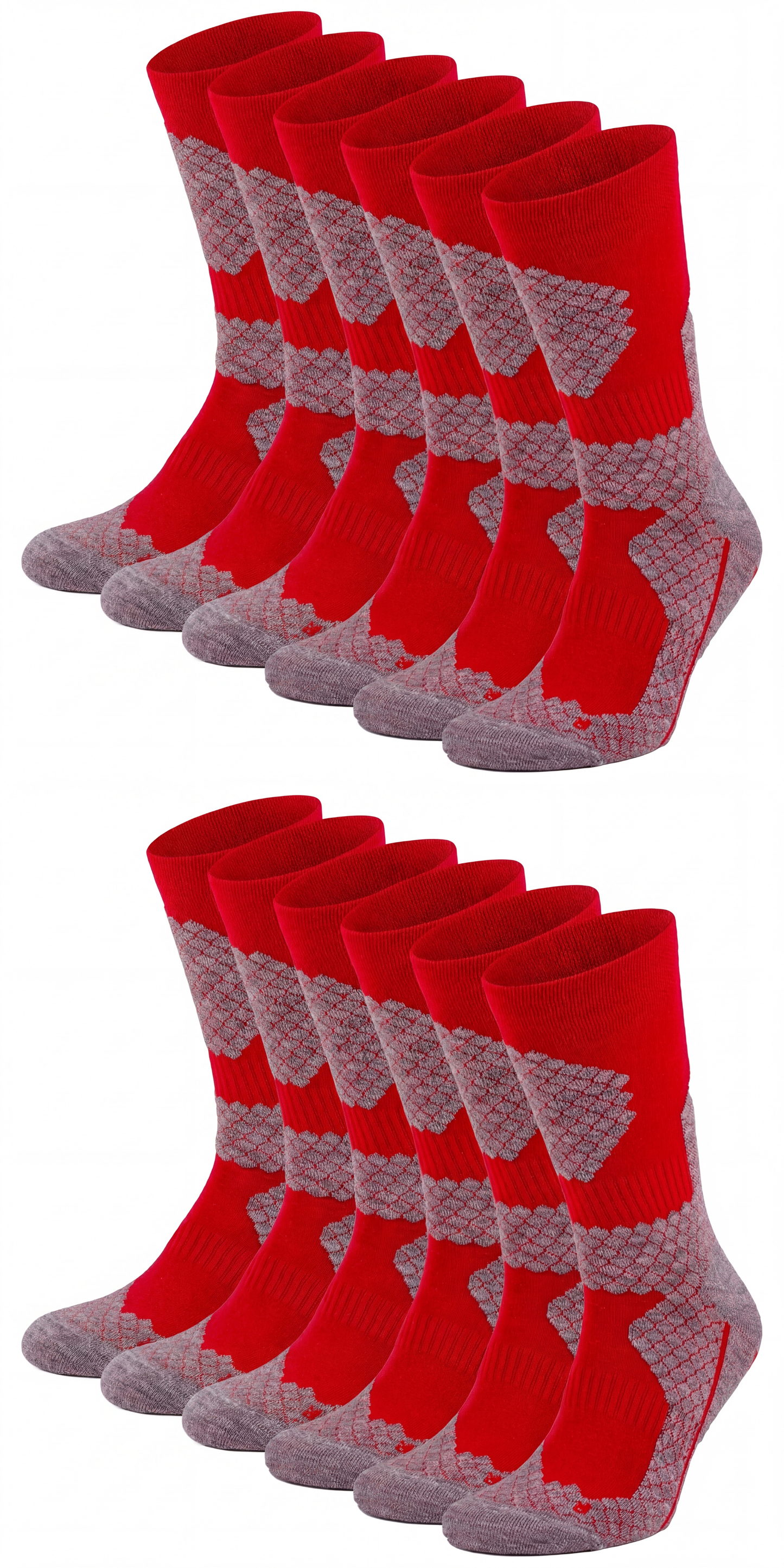Bunte Trekking Socken All Season lang Merino