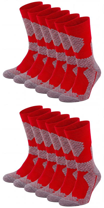 Bunte Trekking Socken All Season lang Merino