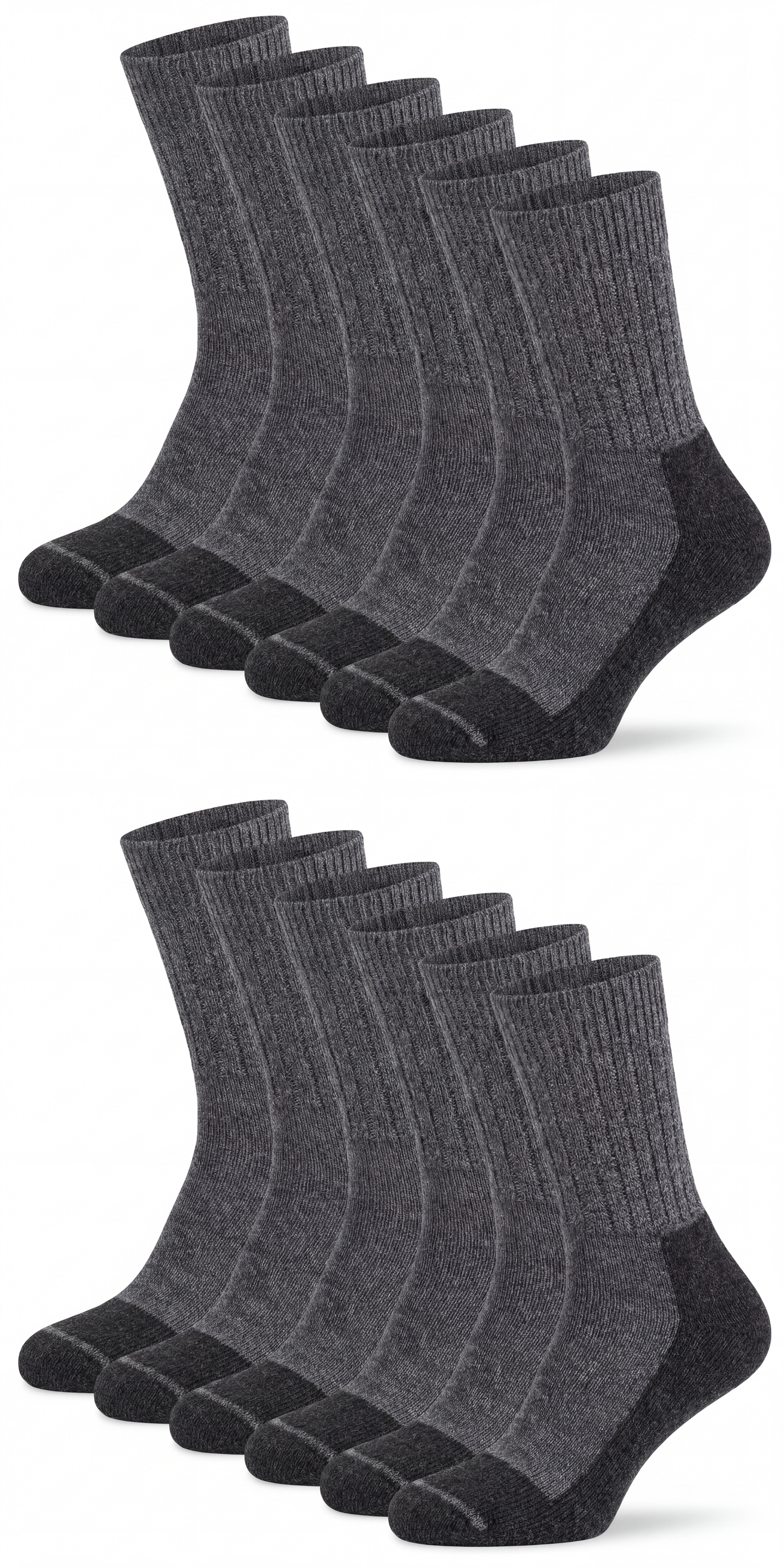 Bunte Outdoor Socken Wolle Robust