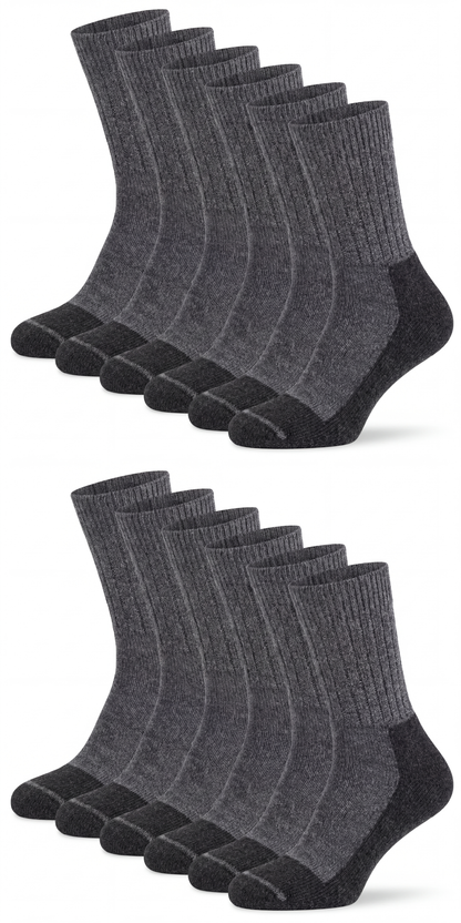 Bunte Outdoor Socken Wolle Robust