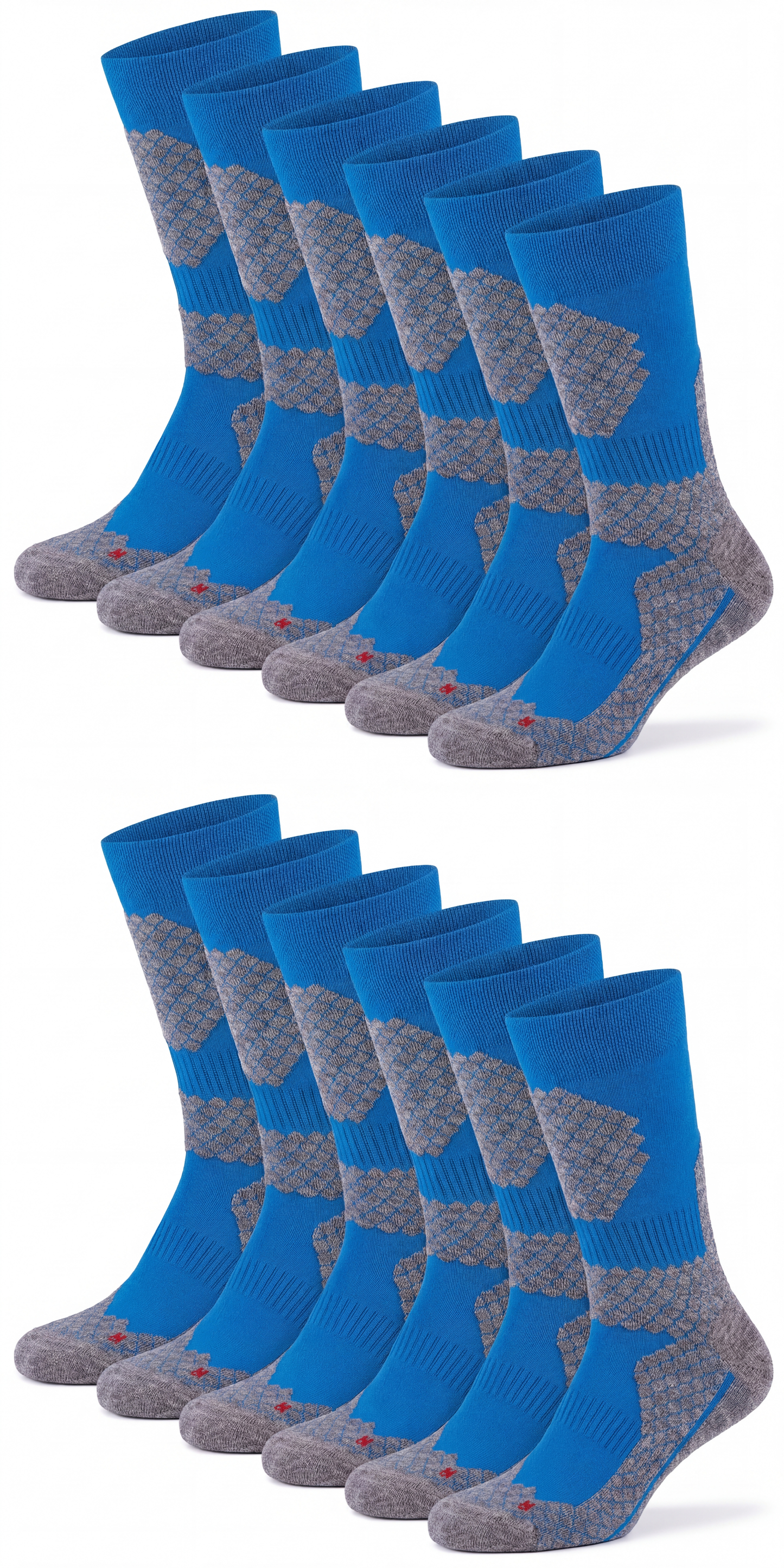 Bunte Trekking Socken All Season lang Merino