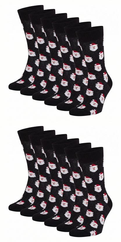 Ugly Christmas Socken "Santa" Bio Baumwolle