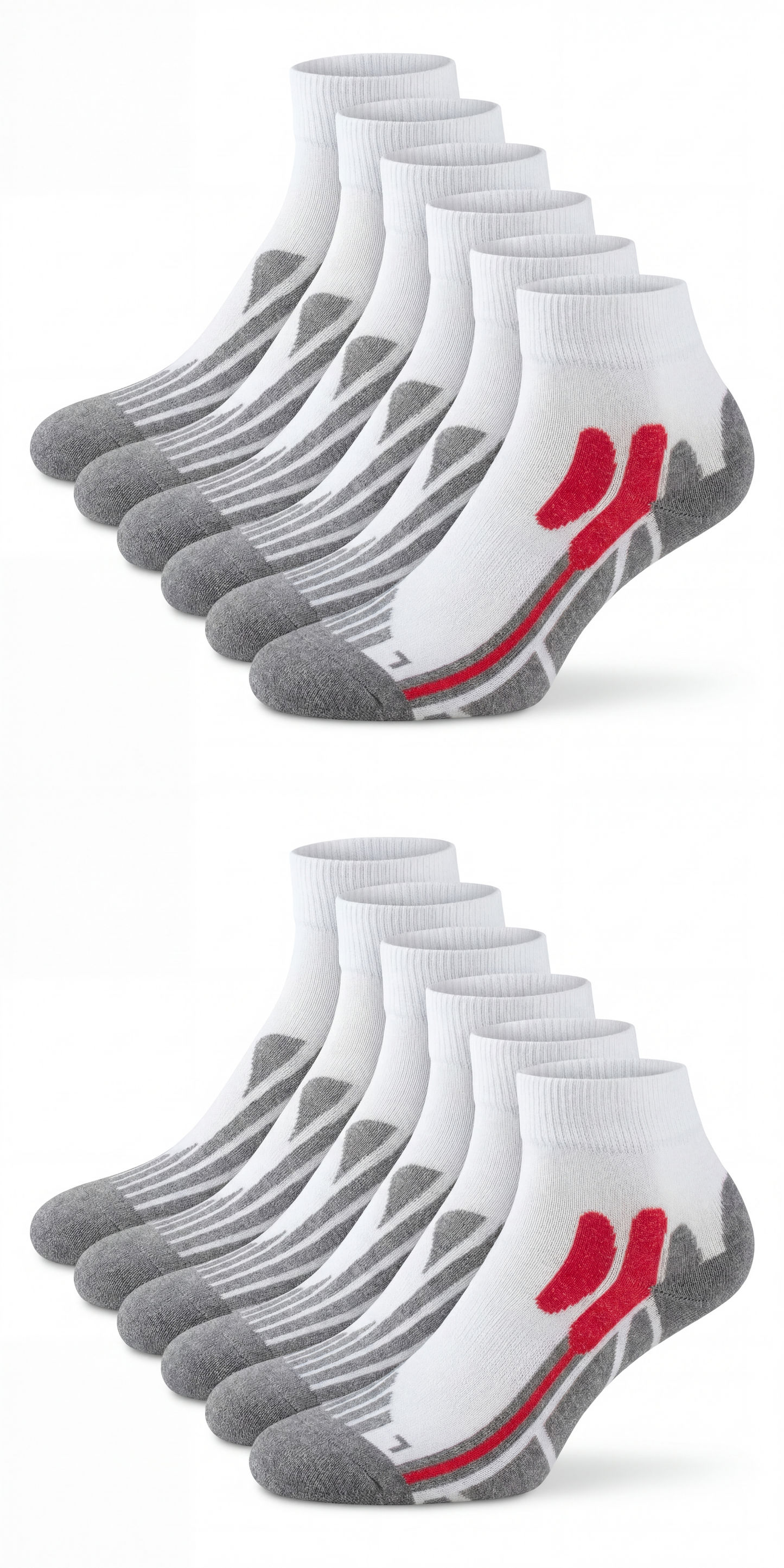 Trekking Sneaker Socken Coolmax Bio Baumwolle