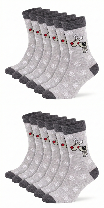 Ugly Christmas Socken "Rudi" Bio Baumwolle