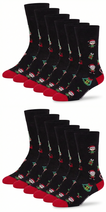 Ugly Christmas Socken "Elfen" Bio Baumwolle