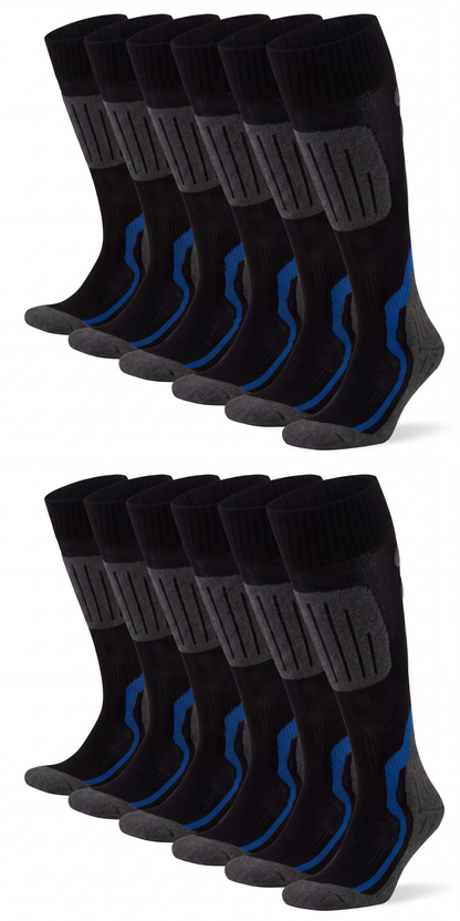 Ski Socken Bio-Baumwolle gepolstert