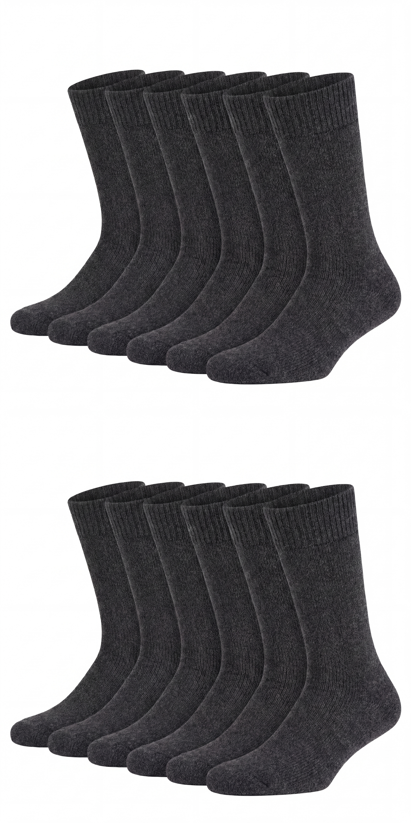 Vollplüsch Stiefelsocke Merino 90%