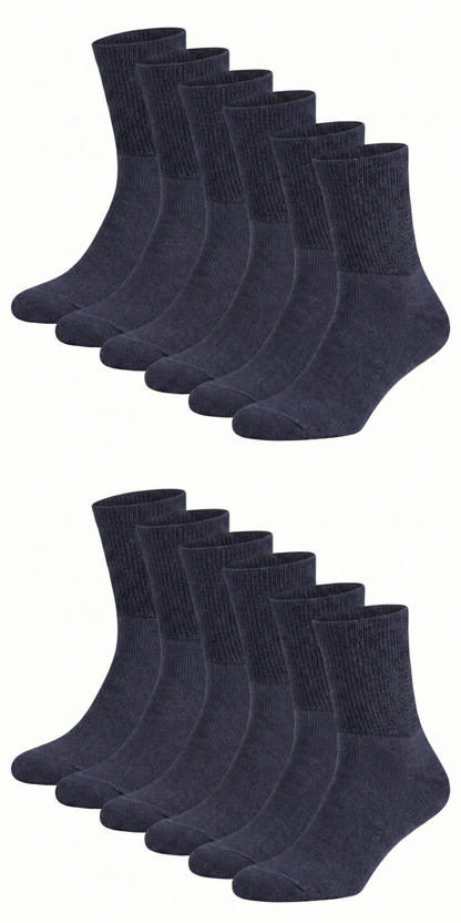 Allround-Socken für die Arbeit aus Bio Baumwolle (kurz)
