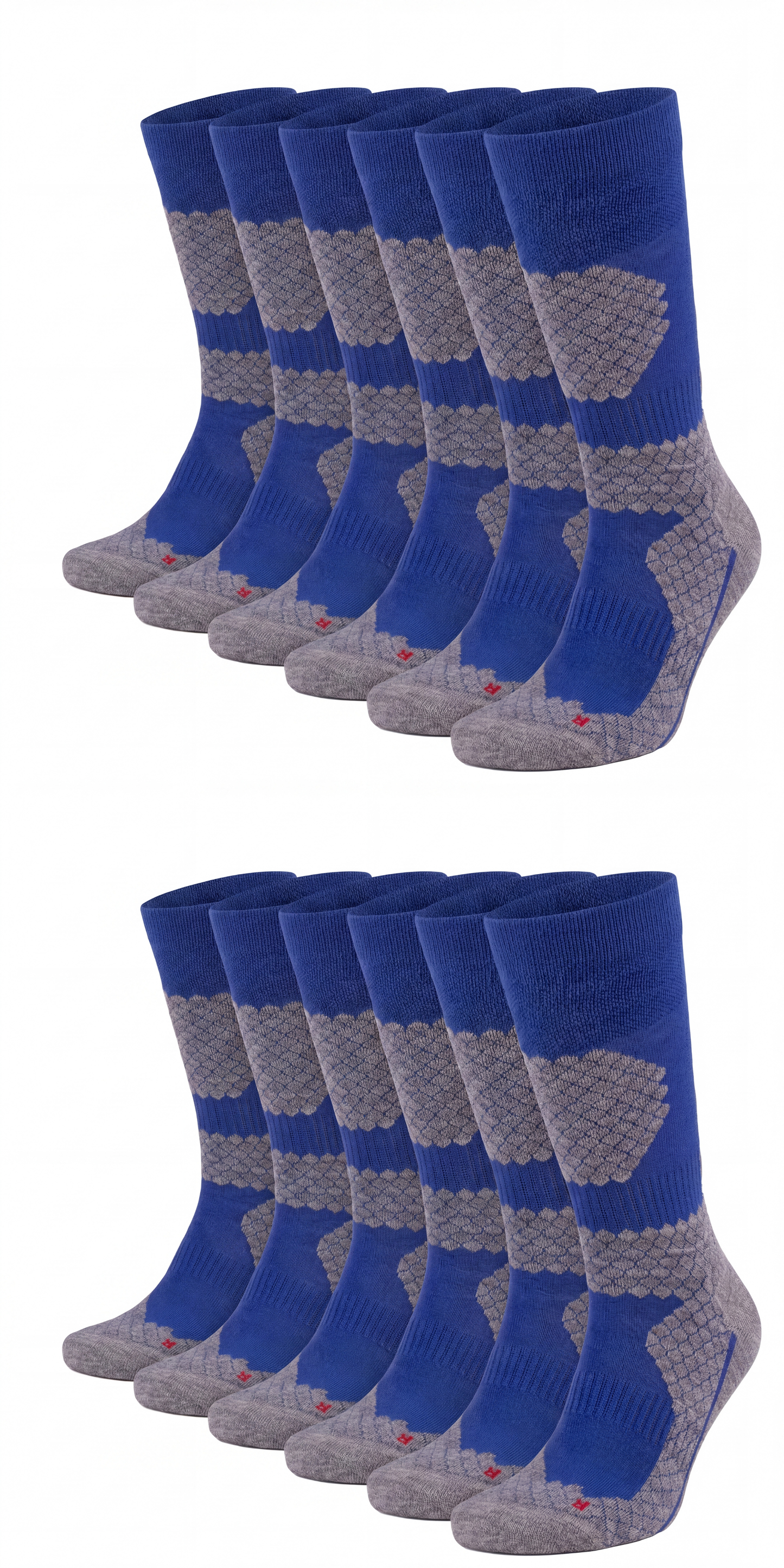 Bunte Trekking Socken All Season lang Merino