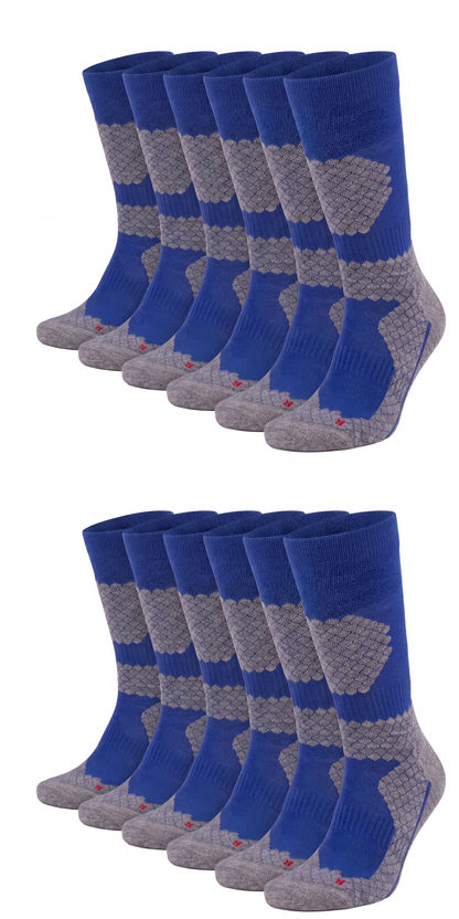 Bunte Trekking Socken All Season lang Merino