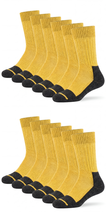Bunte Outdoor Socken Wolle Robust
