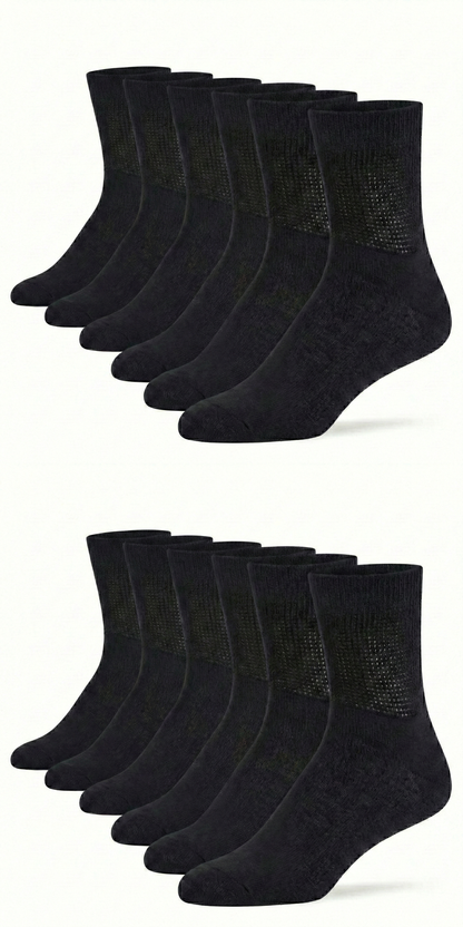 Allround-Socken für die Arbeit aus Bio Baumwolle (kurz)
