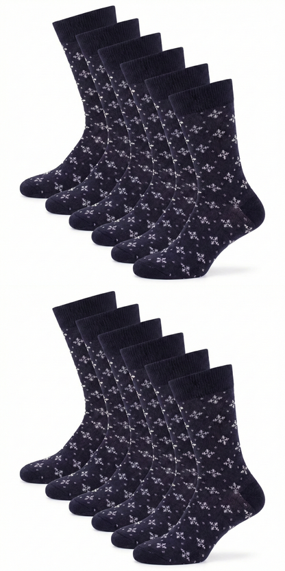 Ugly Christmas Socken "Snowflake" Bio Baumwolle