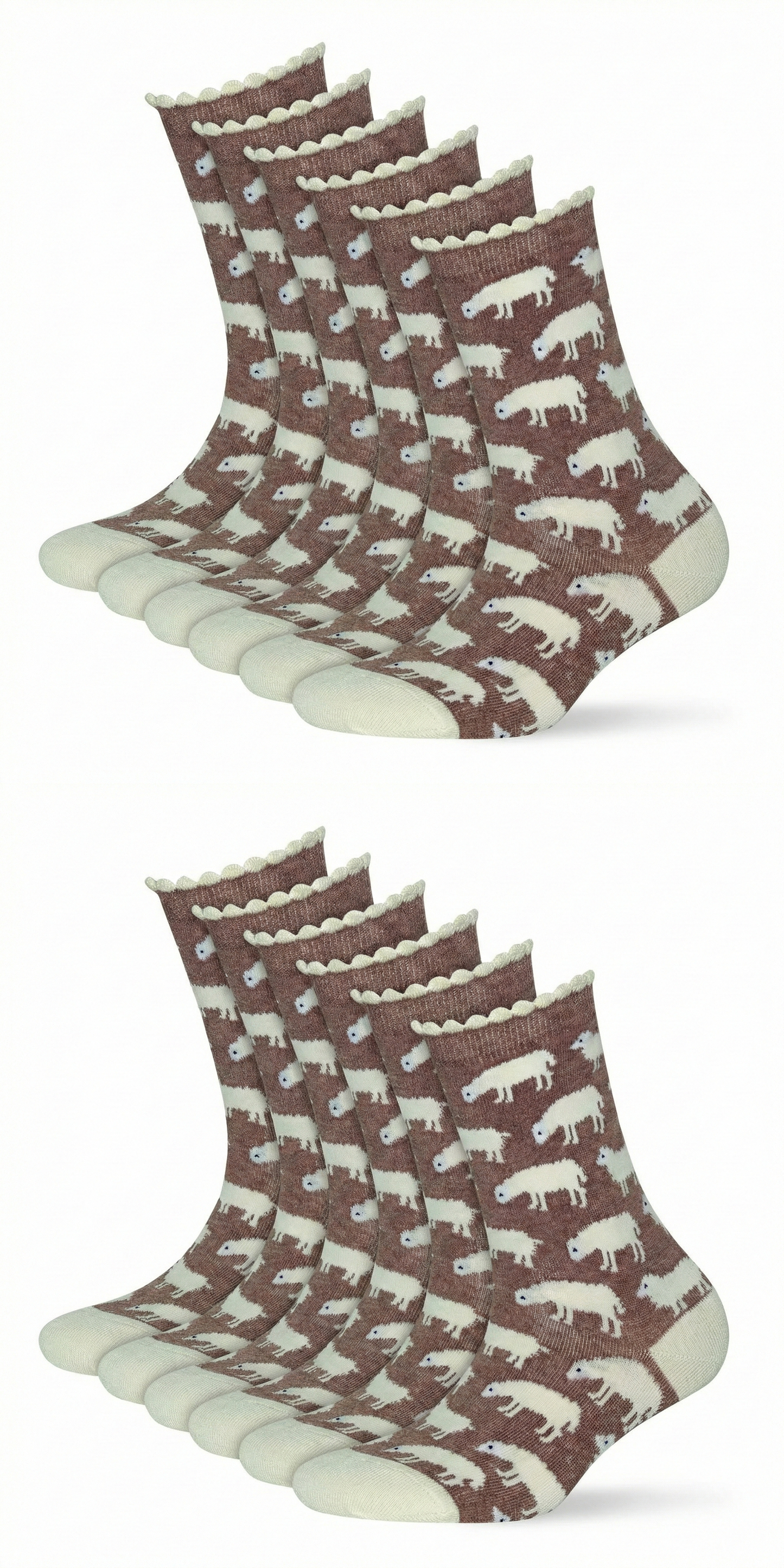 Motivsocken Schafe Bio Baumwolle