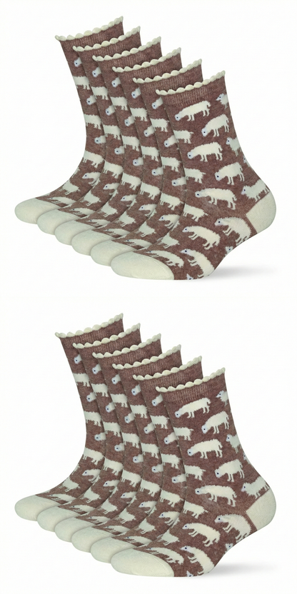 Motivsocken Schafe Bio Baumwolle