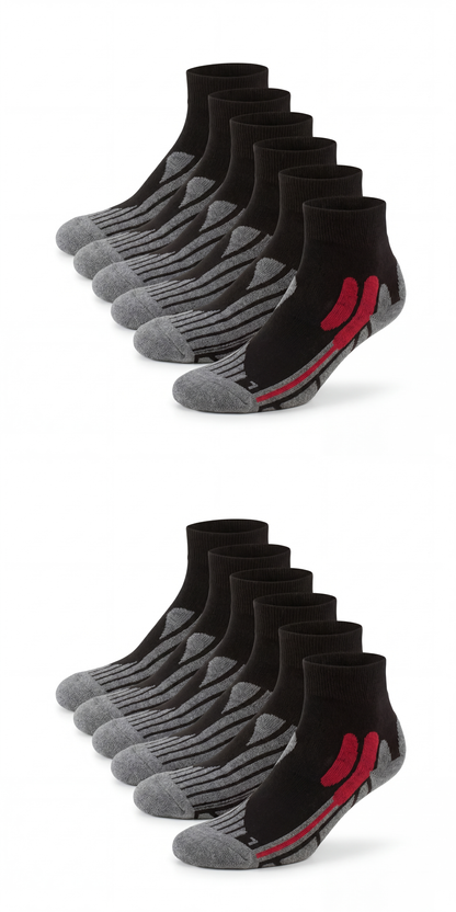 Trekking Sneaker Socken Coolmax Bio Baumwolle