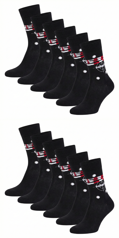 Original Tatort Socken Modell Einschuss Bio Baumwolle