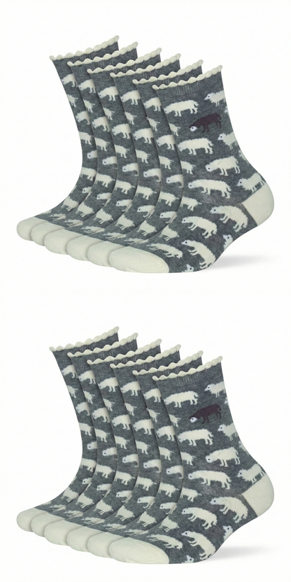 Motivsocken Schafe Bio Baumwolle