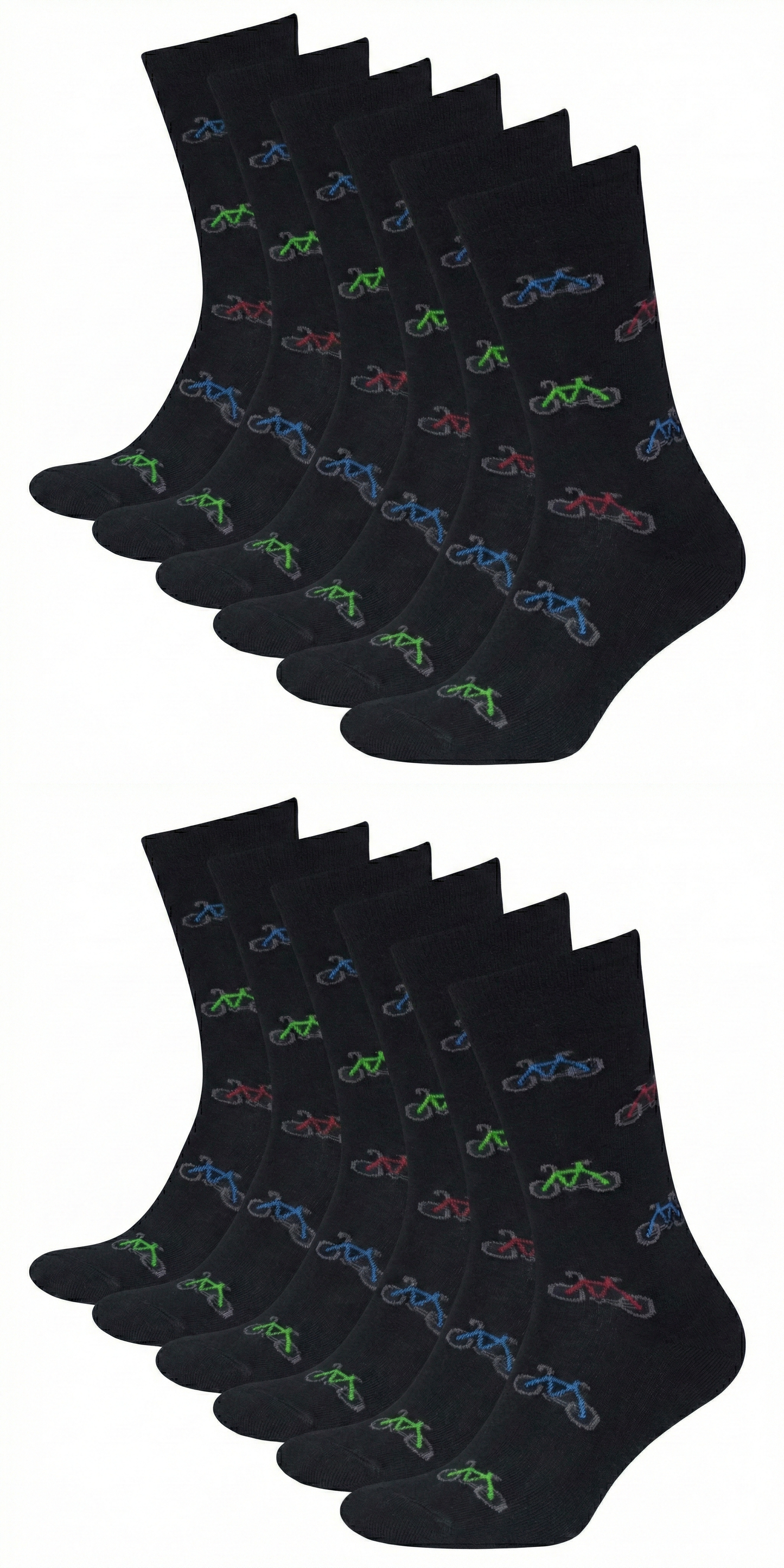 Motivsocken Bikes & Fahrräder