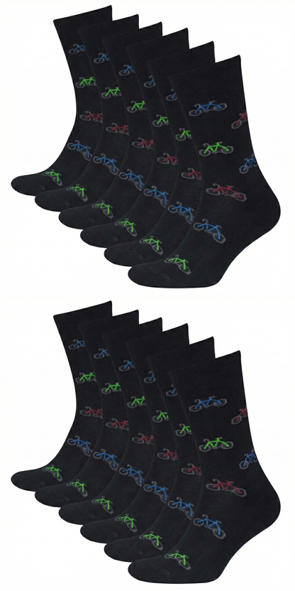 Motivsocken Bikes & Fahrräder
