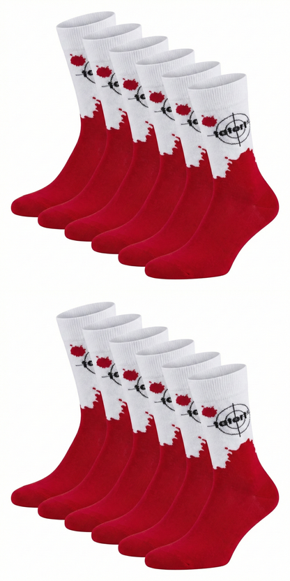Tatort Socken Modell Blufleck Bio Baumwolle