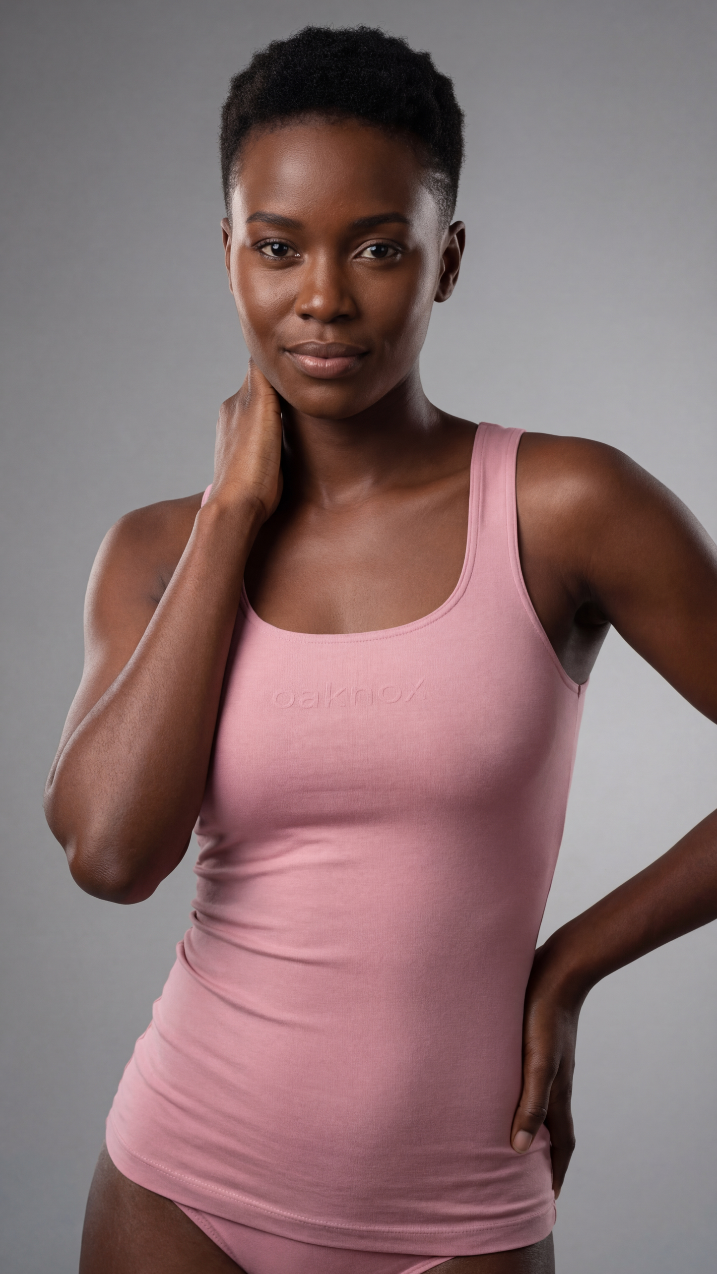 oaknox Damen Trägershirt nahtlos Sensil