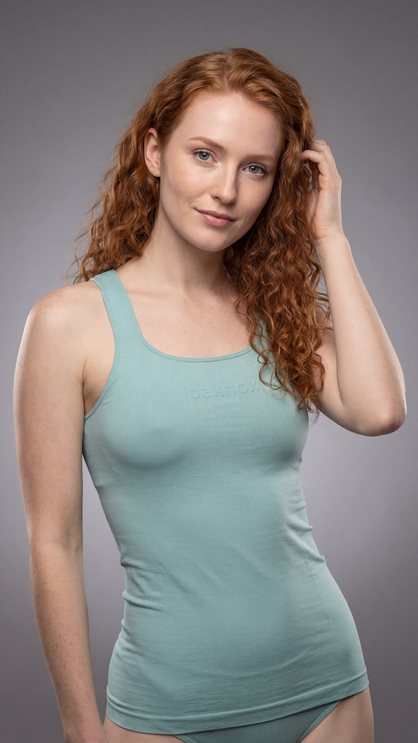 oaknox Damen Trägershirt nahtlos Sensil