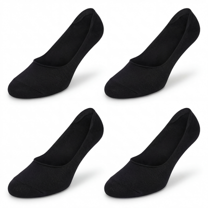 Damen Baumwoll-Footies 2er Pack