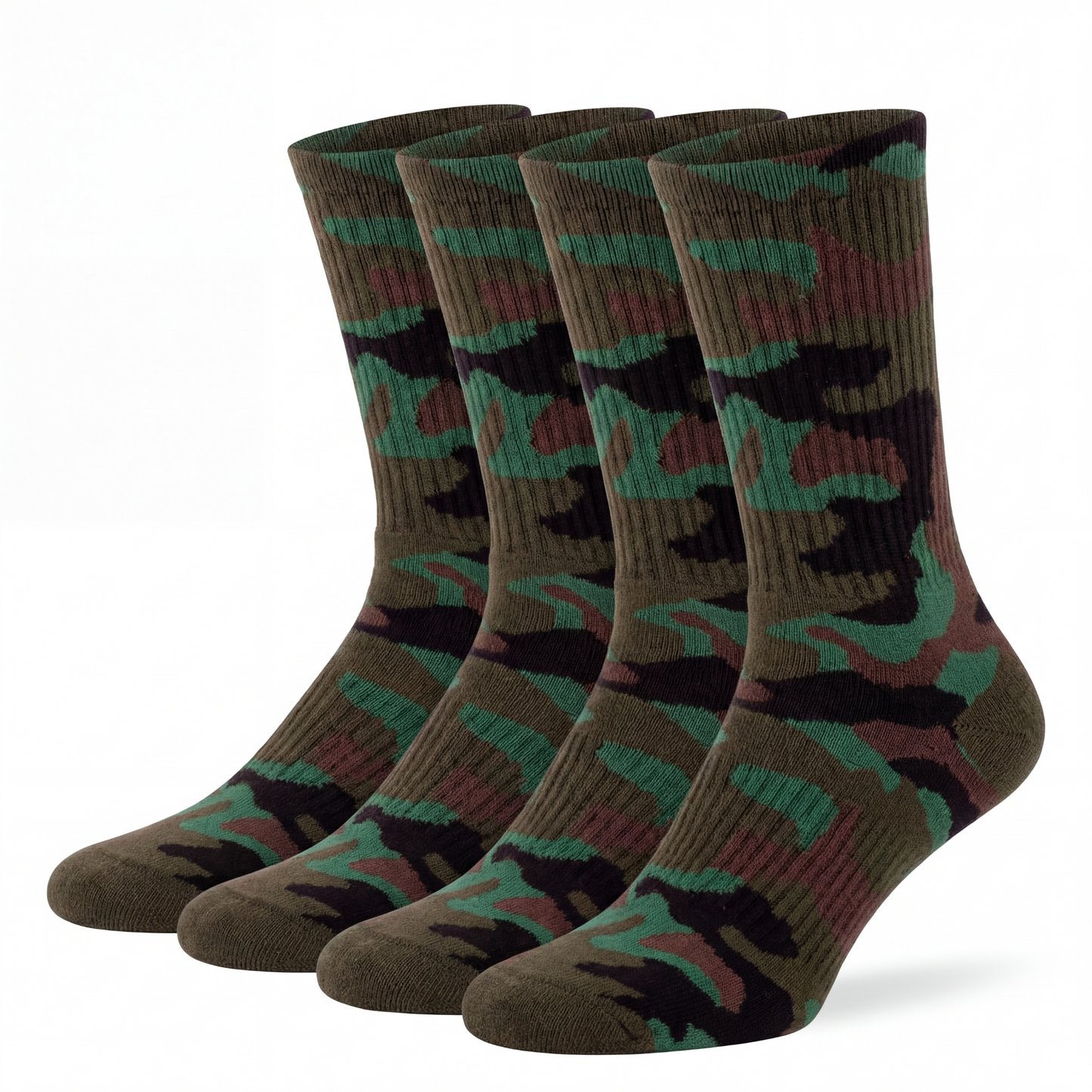 Camouflage Jagdsocke Bio-Baumwolle