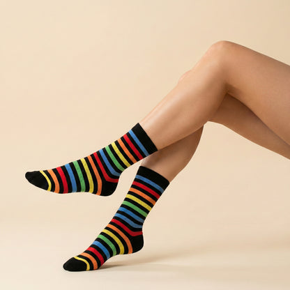 Multicolor Socken Bio Baumwolle