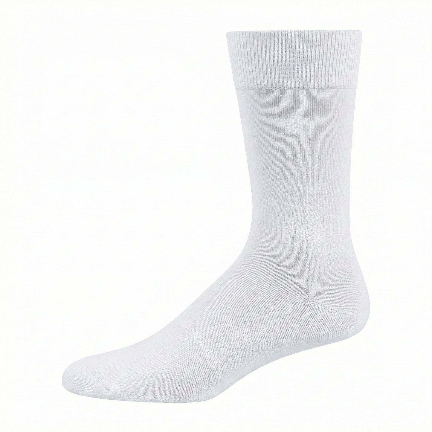 Arzt-Socken Weiss Bio Baumwolle