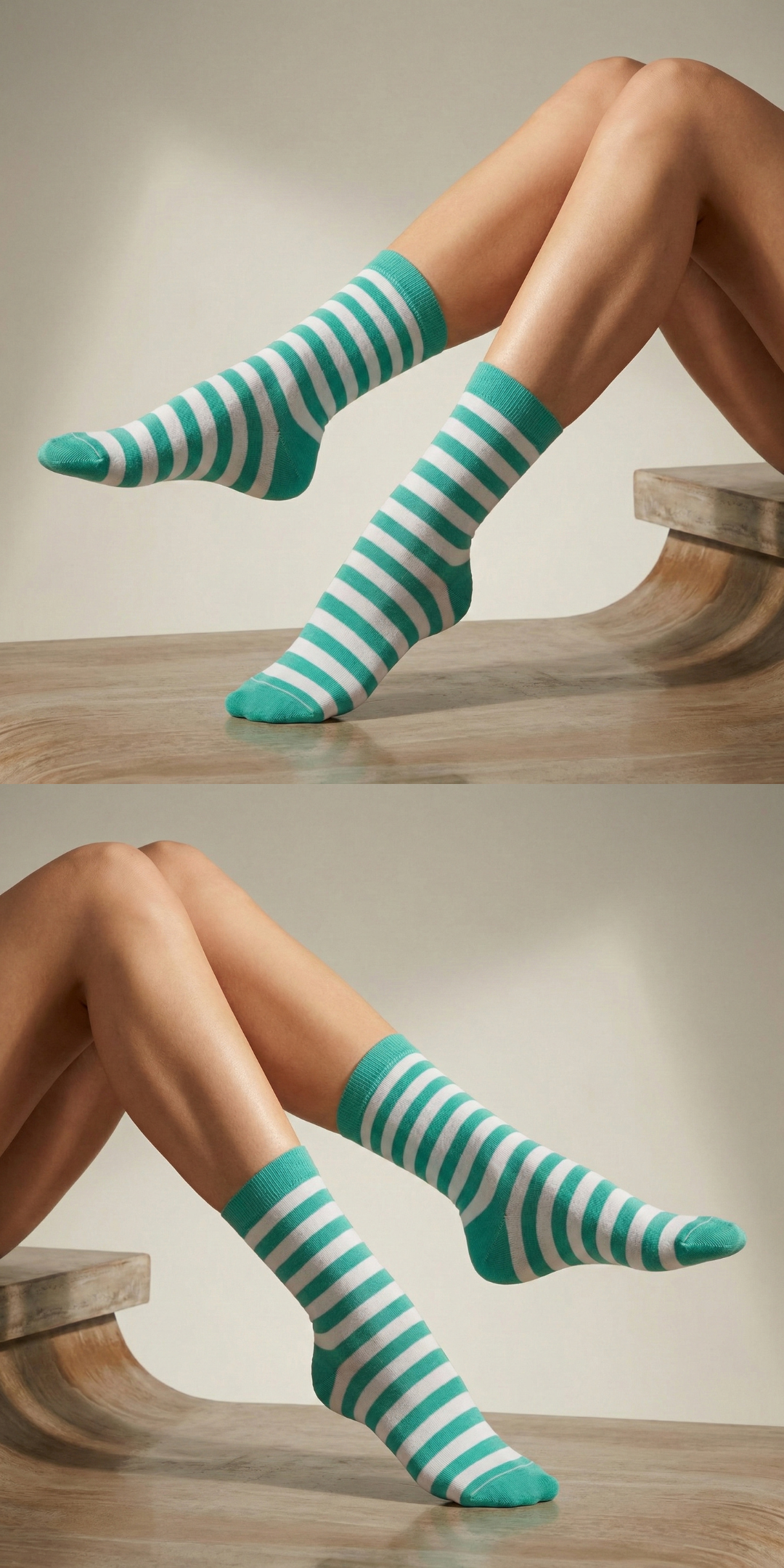 Bunte Ringelsocken 10 Farben Bio Baumwolle