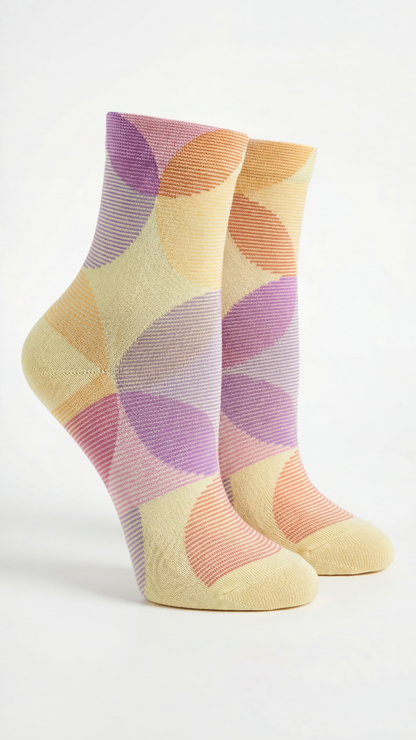 Damen Retro Fein-Söckchen