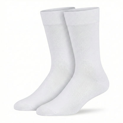 Arzt-Socken Weiss Bio Baumwolle