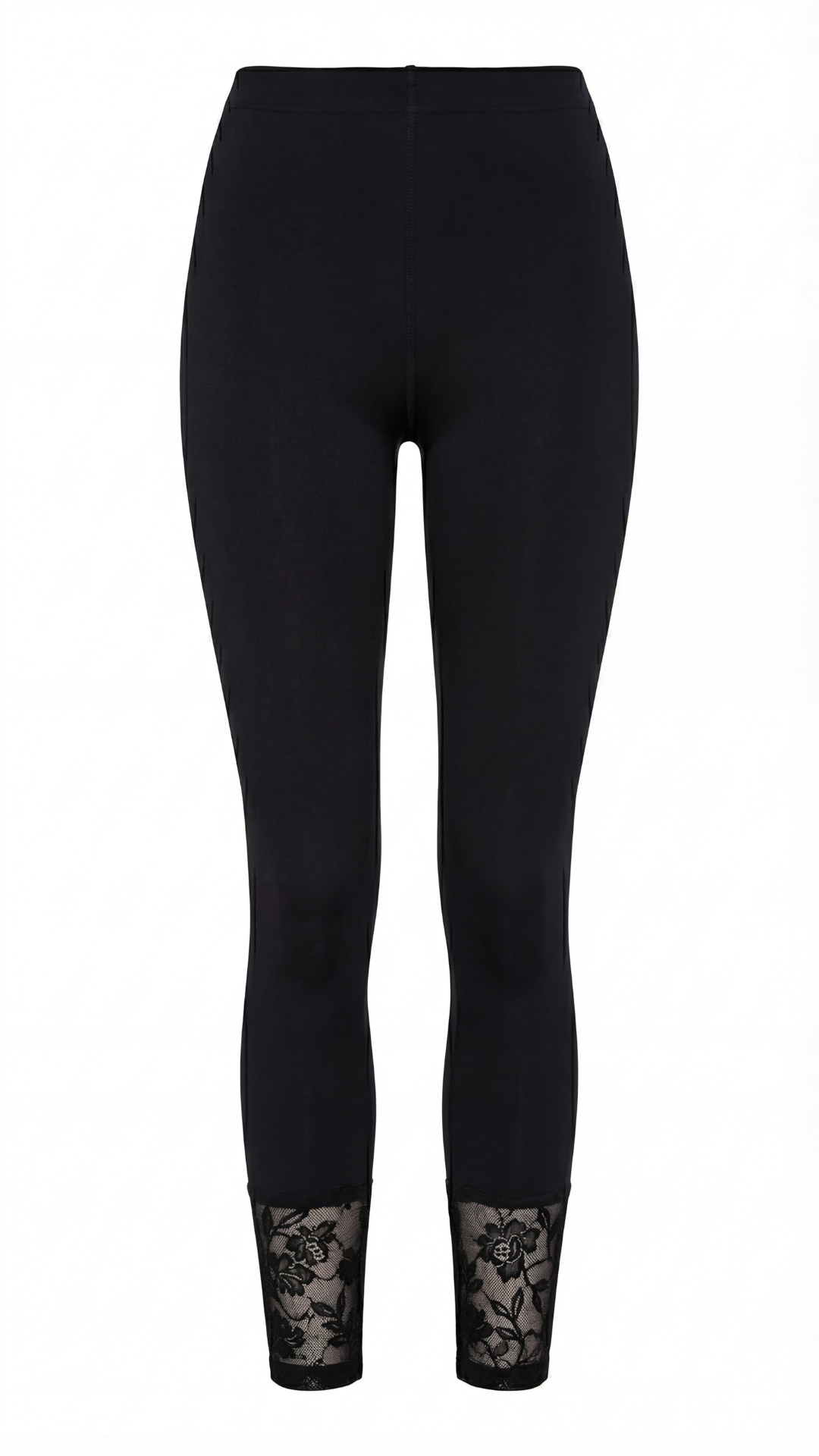 Damen Fashion Feinstrumpf-Legging Flower