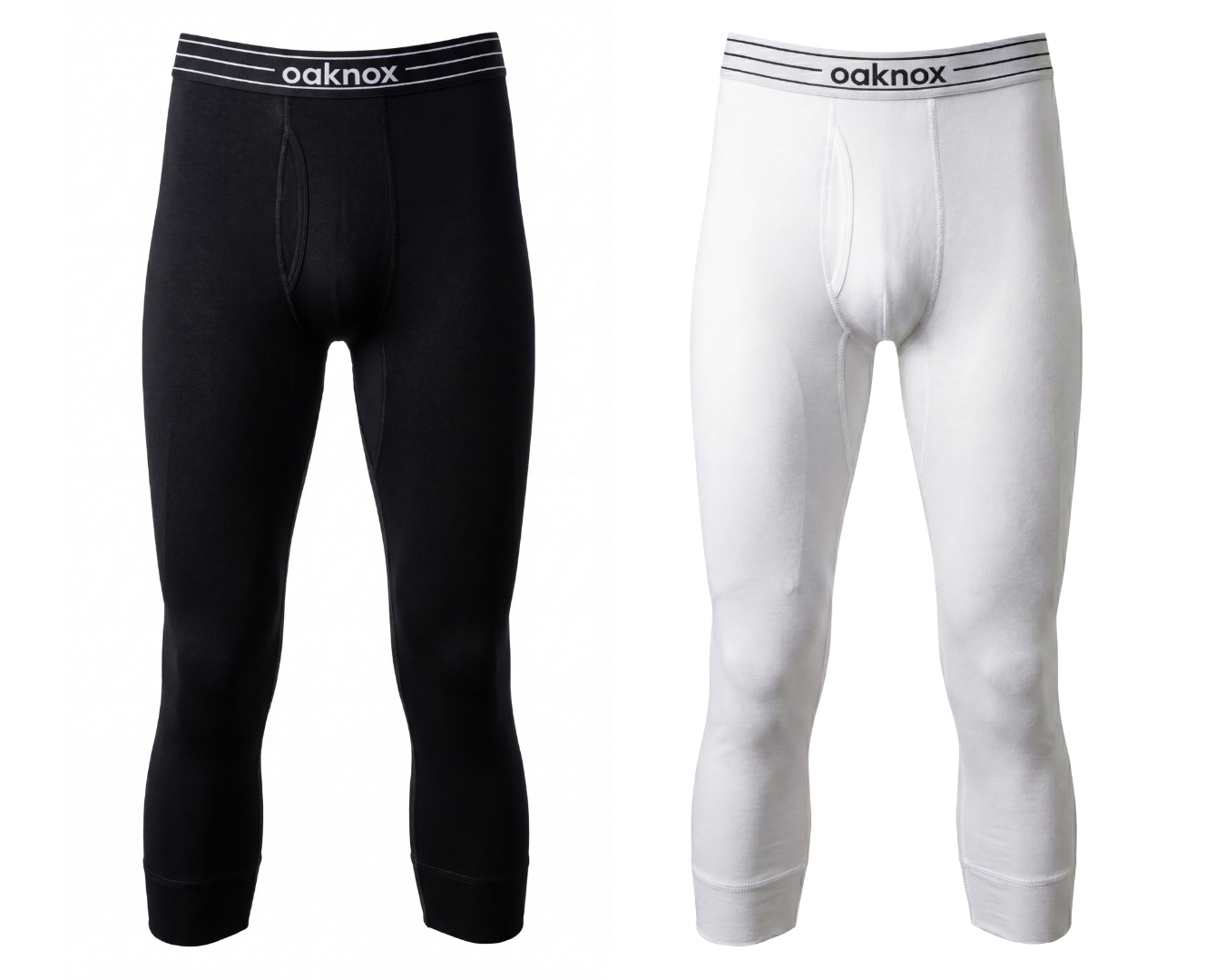 oaknox 3/4 Unterhose 2er Pack S/W