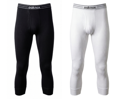 oaknox 3/4 Unterhose 2er Pack S/W