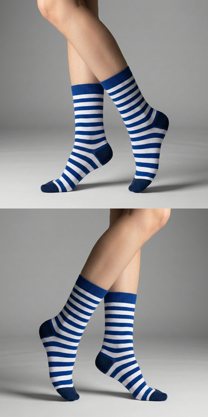 Bunte Ringelsocken 10 Farben Bio Baumwolle